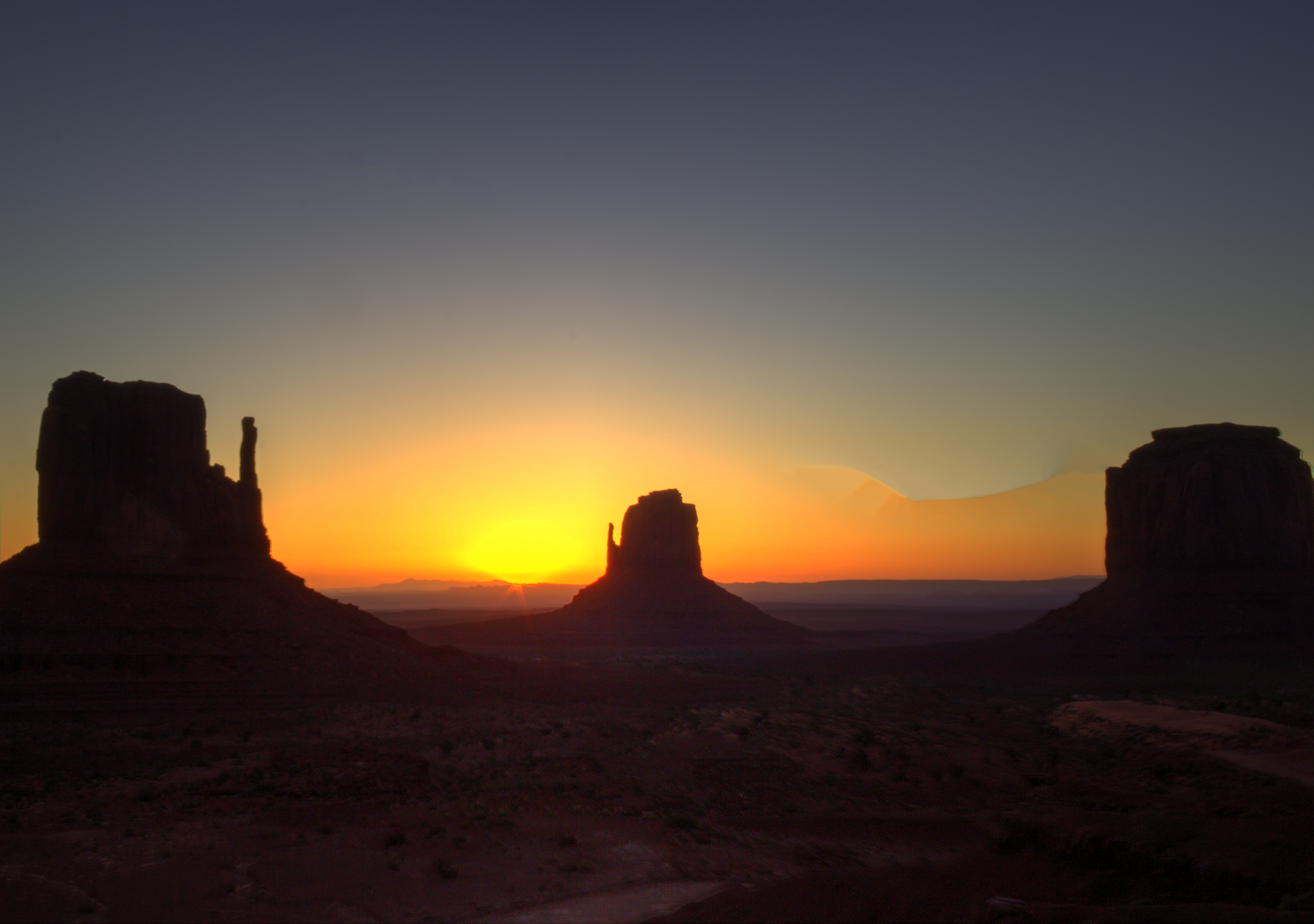 Monument Valley: The Mittens and Merrick’s Butte